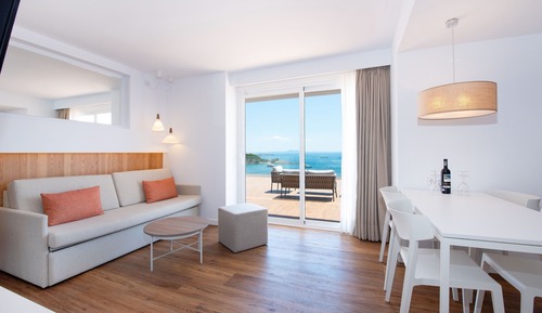 Apartamento Deluxe, terraza, vistas al mar