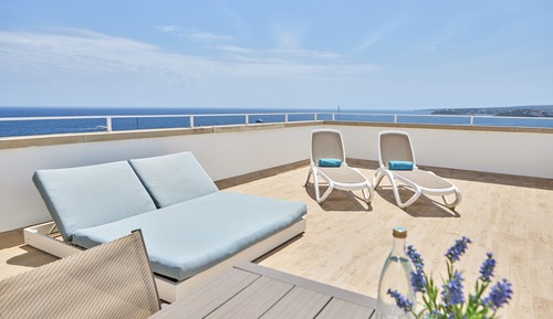 Suite Deluxe, terraza, vistas al mar (2 adults)