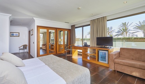 Suite junior, terraza