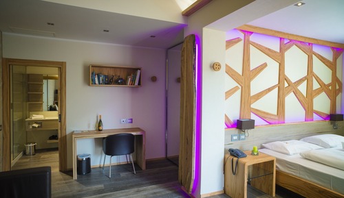 Suite básica, 1 cama de matrimonio con sofá cama, terraza