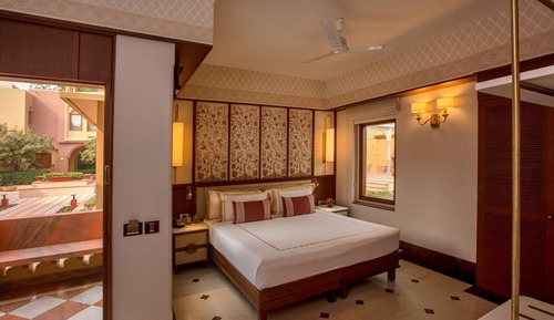 Habitación Deluxe, 1 cama de matrimonio grande, vistas al jardín