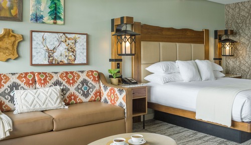Habitación estándar, 1 cama de matrimonio grande con sofá cama (Resort Signature King)