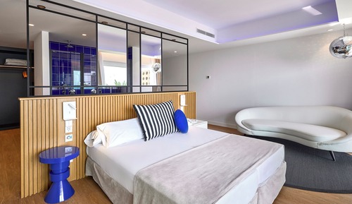 Suite estudio junior, vistas al mar (Frontal)