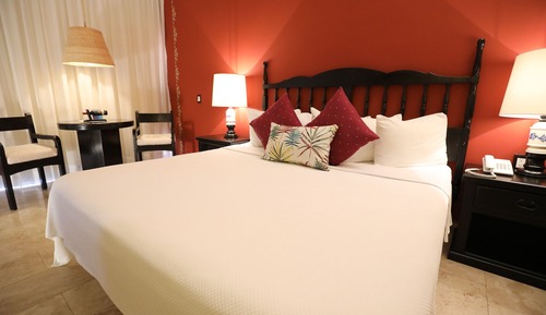 Habitación estándar, 1 cama de matrimonio grande, vistas al jardín