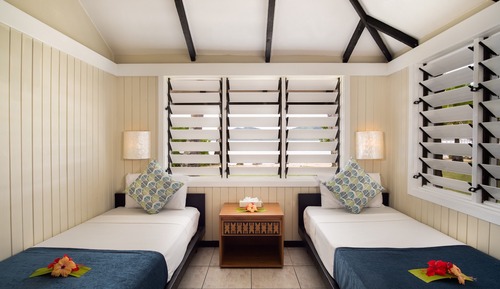 Bungalow, frente a la playa