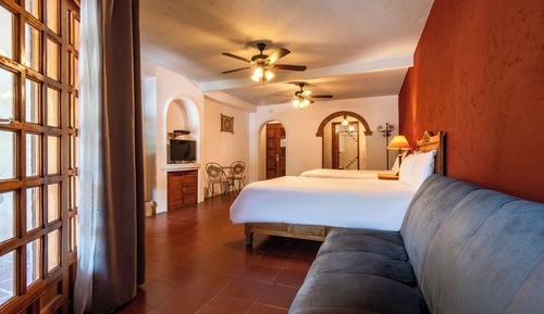 Habitación estándar doble, 2 camas dobles
