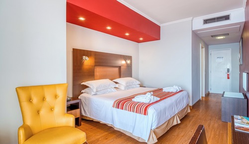 Habitación estándar con 2 camas individuales, vistas al mar