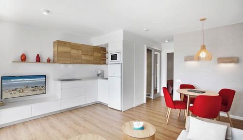 Apartamento, 1 habitación, vistas al mar