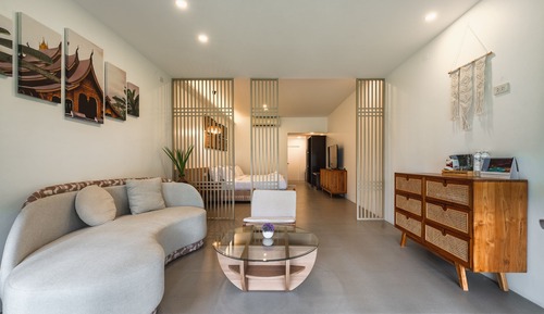 Habitación Royal, balcón, en la zona del jardín