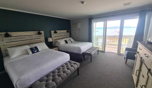 Habitación estándar doble, 2 camas de matrimonio, Se admiten mascotas