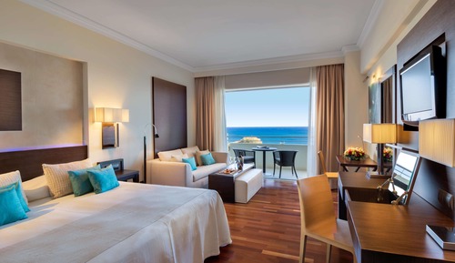 Habitación superior, vistas al mar (Elite Club)