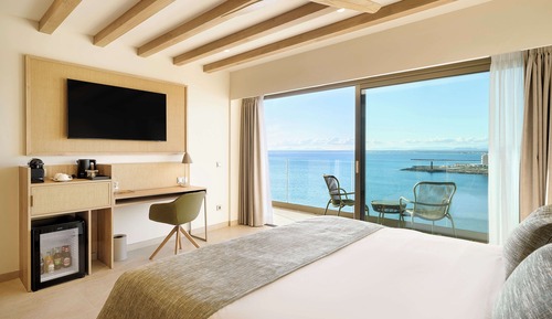 Habitación doble superior de uso individual, vistas al mar