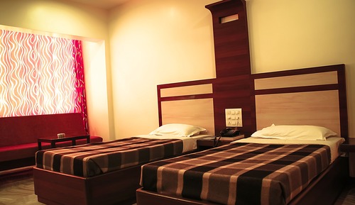 Habitación Deluxe, 1 cama doble, accesible para personas con discapacidad, vistas a la ciudad