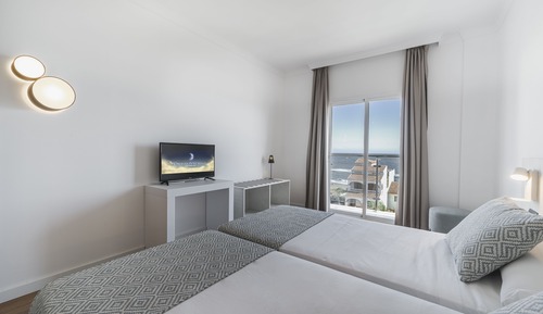 Habitación doble, vistas al mar