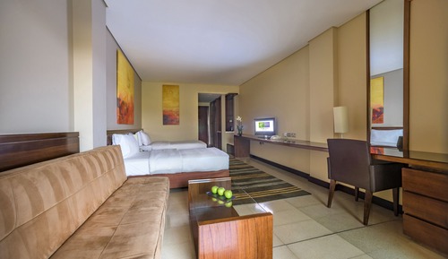 Habitación estándar, 2 camas individuales, fumadores, vistas al mar