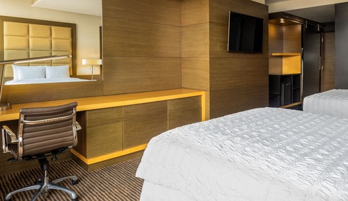 Habitación Deluxe, 2 camas de matrimonio, no fumadores