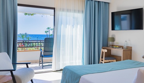Habitación doble, vistas al mar