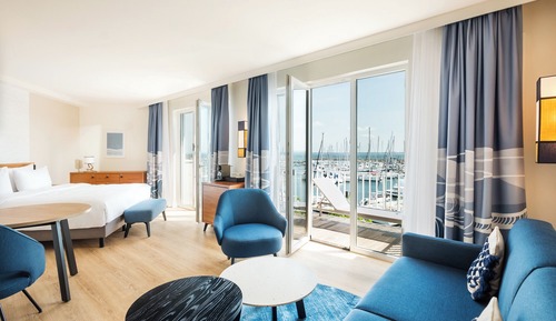 Suite junior, vistas al mar
