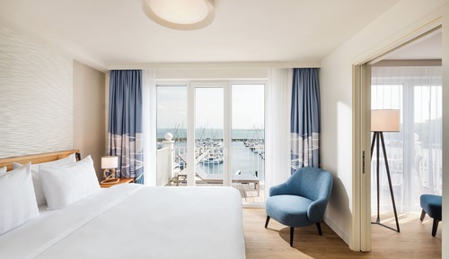 Suite ejecutiva, vistas al mar