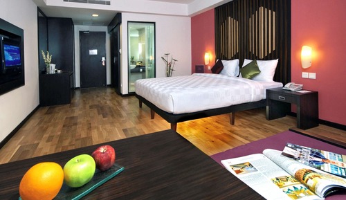 Habitación superior, 1 cama de matrimonio grande