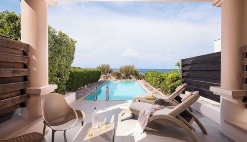 Suite junior, piscina privada