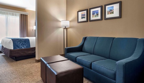 Suite, 1 cama de matrimonio grande con sofá cama, no fumadores (Accessible)