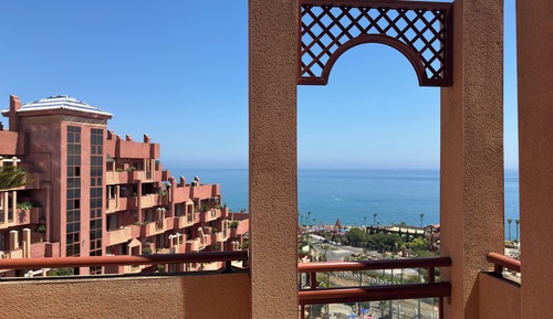 Suite junior, terraza, vistas al mar