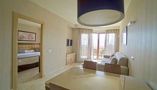 Suite junior, terraza