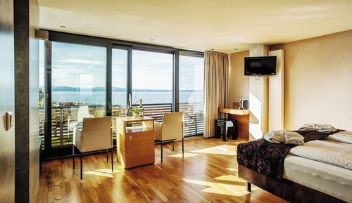 Suite junior, vistas al lago