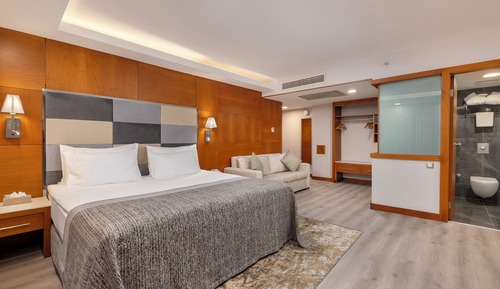 Suite superior, 1 cama de matrimonio grande con sofá cama