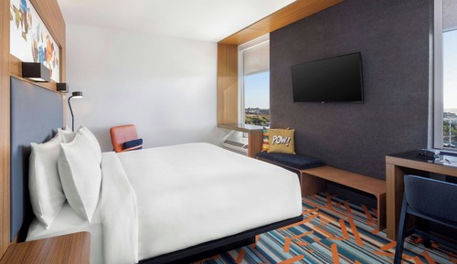 aloft, Habitación, 1 cama de matrimonio grande