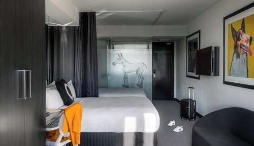 Estudio Deluxe, balcón