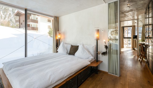 Habitación familiar, balcón (Matterhorn view)