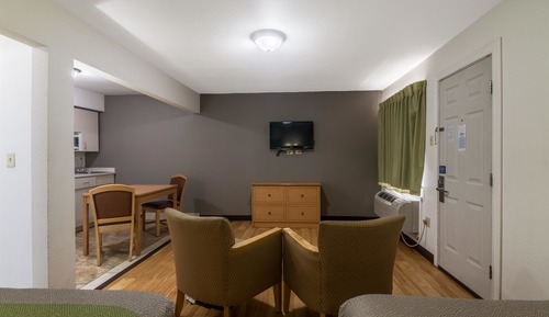 Habitación Deluxe, varias camas, fumadores, cocina básica