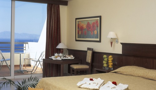 Habitación doble, vistas al mar