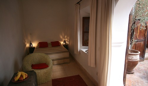 Habitación, patio