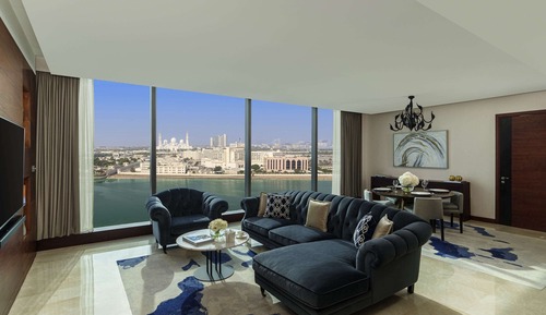 Fairmont Gold, Suite Premium, 1 cama de matrimonio grande con sofá cama, no fumadores