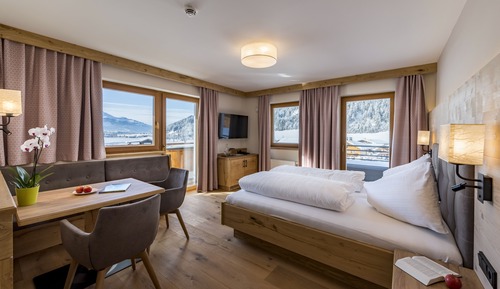 Suite Deluxe, 1 habitación, vistas a la montaña, junto a la montaña (Lavendel)