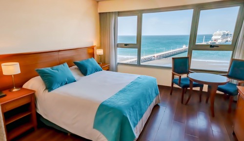 Habitación Confort doble, vistas al mar