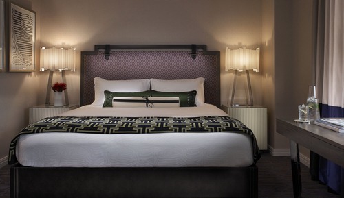Habitación, 1 cama de matrimonio, vistas a la ciudad