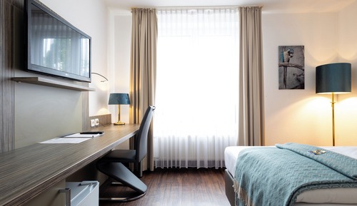 Habitación estándar doble, no fumadores, baño privado