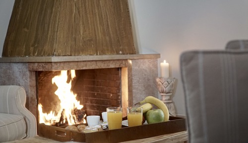 Habitación triple, chimenea (Maisonette with Attic)