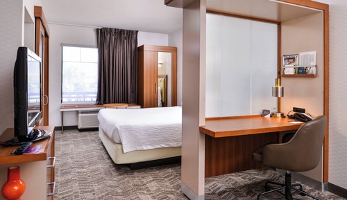 Estudio, 1 cama de matrimonio grande con sofá cama (Hearing Accessible)