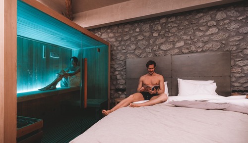 The Sauna Suite Meteora View