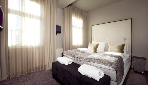 Habitación Deluxe, 1 cama de matrimonio con sofá cama