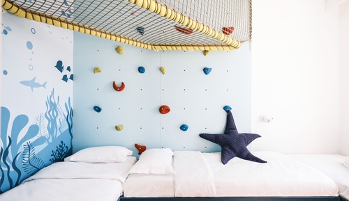 Family Suite, 2 Bedrooms, 2 Bathrooms, Partial Sea View