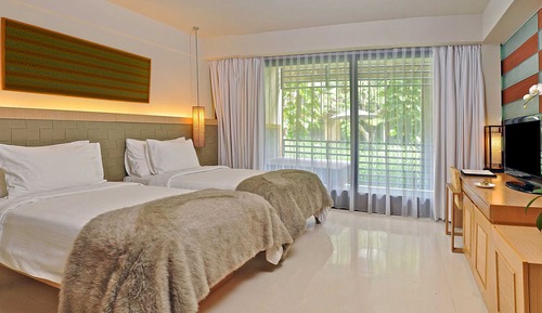Suite, 2 habitaciones, balcón, vistas a la piscina