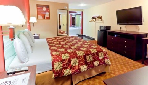 Habitación, 1 cama de matrimonio grande, no fumadores, bañera de hidromasaje