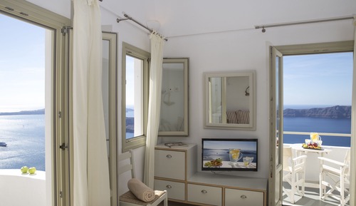 Suite estudio superior, 1 cama de matrimonio, vistas al mar
