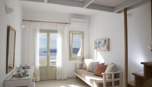 Suite estudio superior, 1 cama doble, vistas al mar (Loft)